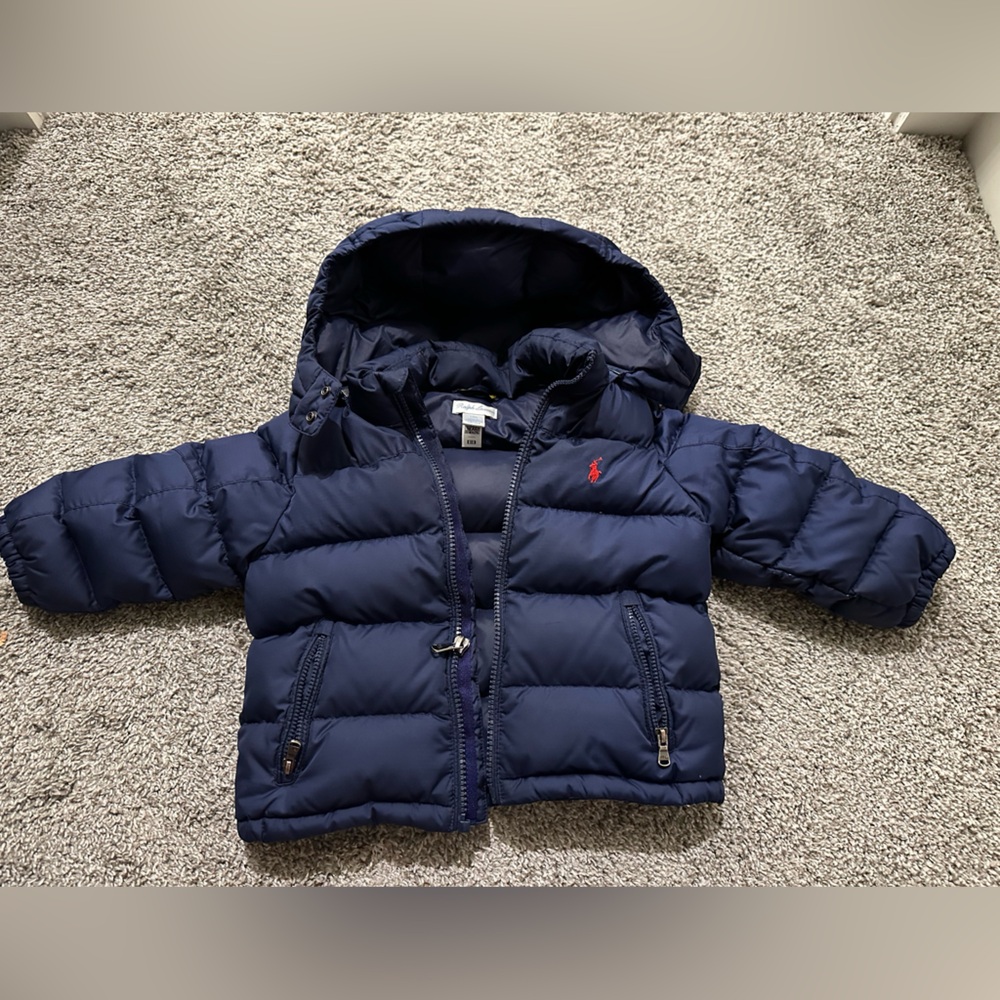 Ralph Lauren Down Puffer Jacket 24m Used